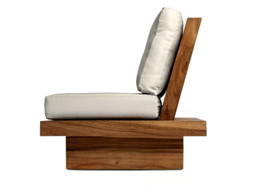 SUAR - Garden solid wood easy chair by Il Giardino di Legno - view 2